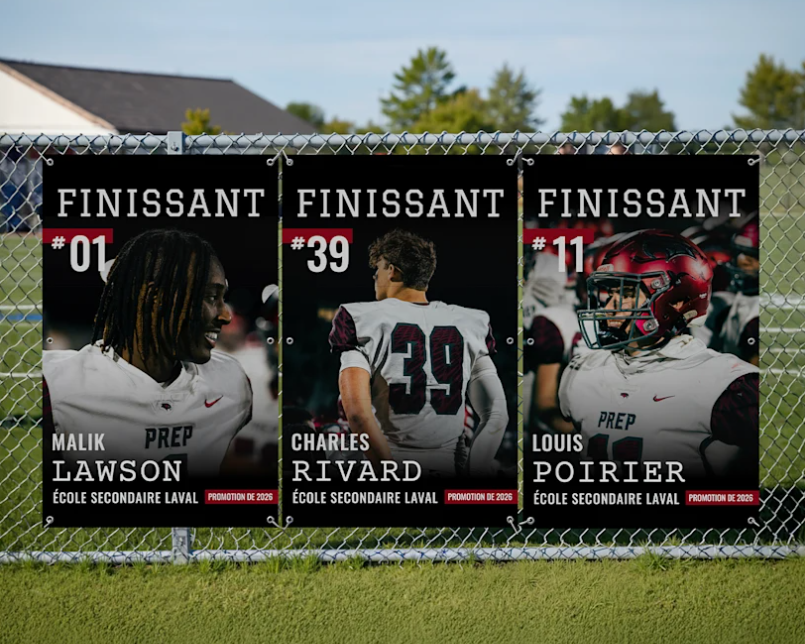 Banderoles en vinyle