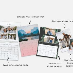 Calendriers muraux personnalisés