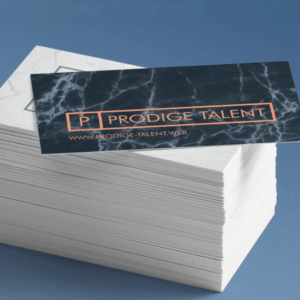 Cartes d'affaires Premier plus