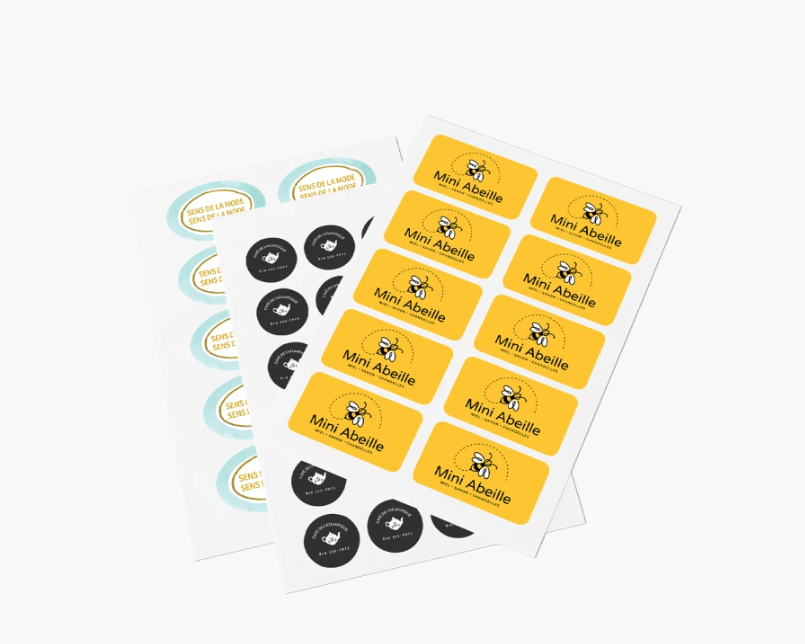 Feuilles d’autocollants