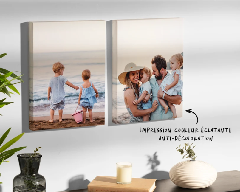 Impressions sur toile