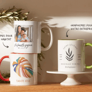 Tasses personnalisées